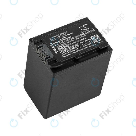 Akkumulátor Sony Fdr-Ax33, Sony Fdr-Ax40, 3050mAh, Li-Ion, 7.3V, NP-FV100A, HQ