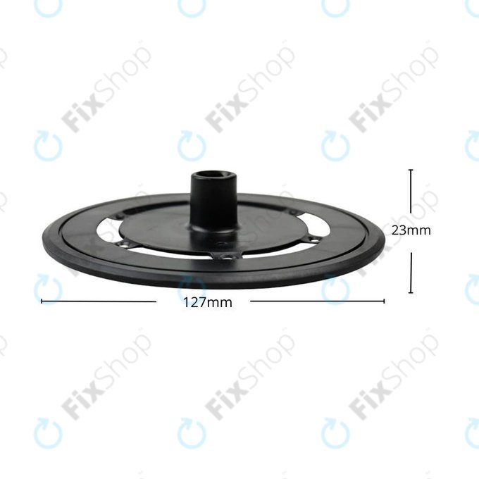 Ecovacs Deebot T-series, X-series - Felmosórongy Tartó (Fekete)