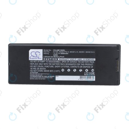 Apple MacBook 13" A1181 (Mid 2006 - Late 2007) - Akkumulátor A1185 5000mAh HQ