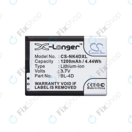 Nokia E5 - Akkumulátor BL-4D 1200mAh HQ