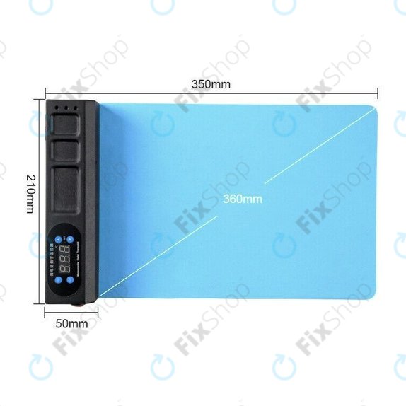 Wylie WI-1805 - Heating Pad - LCD Kijelző Szétválasztó
