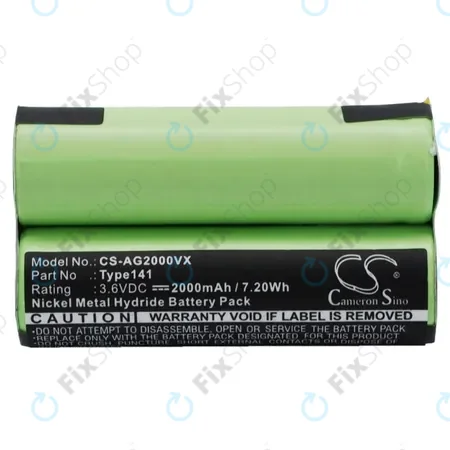 AEG Electrolux Junior 2.0 - Akkumulátor Type141 Ni-MH 3.6V 2000mAh HQ