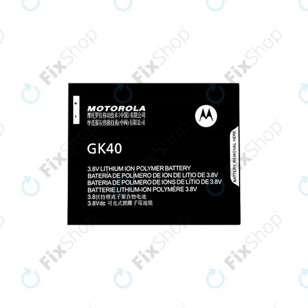 Motorola Moto E4 XT1761, Moto G5 XT1675, Moto E5 Play - Akkumulátor GK40 2800mAh - SNN5976A Genuine Service Pack