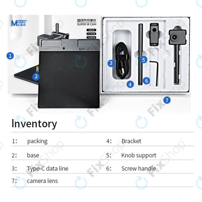 MaAnt 3D Super IR Cam - Hőkamera