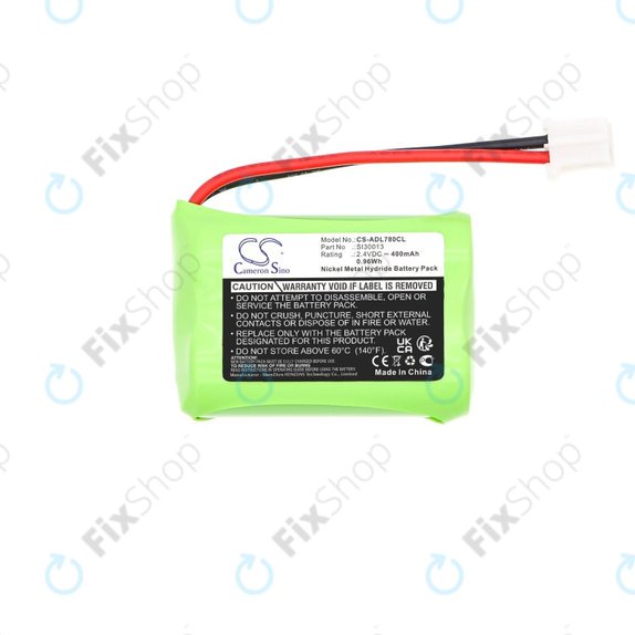 Akkumulátor SWITEL MD9300, 9500, AUDIOLINE Dect 7500, 7501, 400mAh, Ni-MH, 2.4V, SL30013, HQ