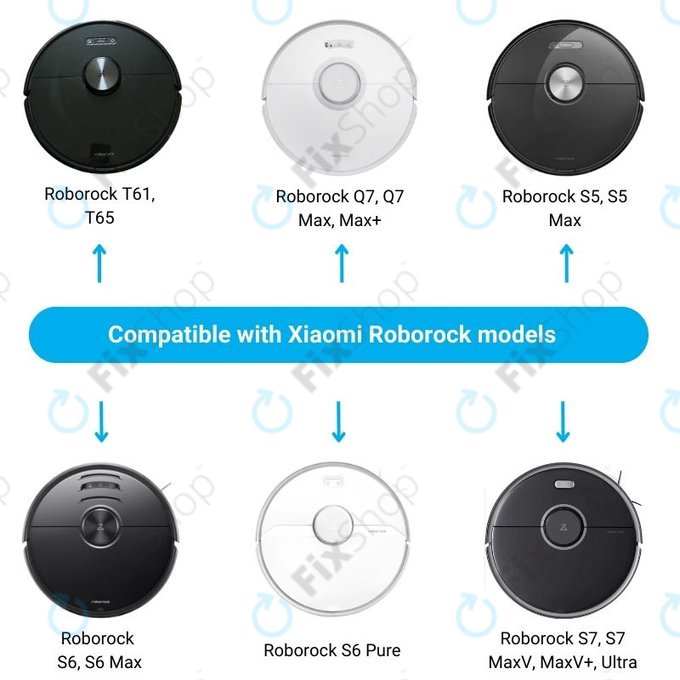 Xiaomi Roborock S-series, T-series, Q-series - Akkumulátor XJT-2P4S-6000 Li-Ion 14.4V 6000mAh