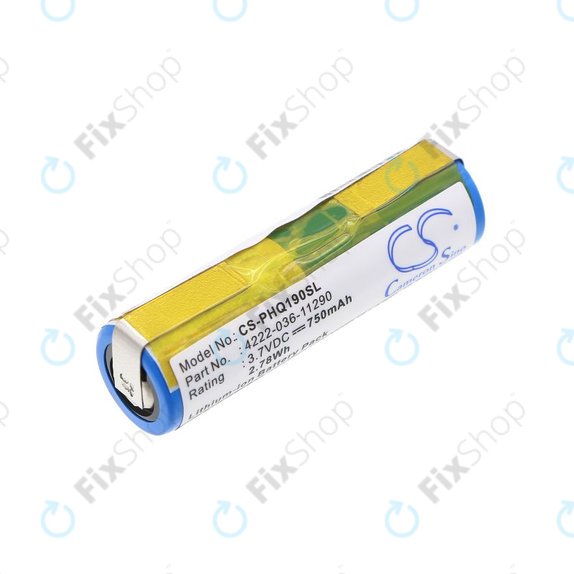 Akkumulátor Philips 8895XL, 750mAh, Li-Ion, 3.7V, 036-11290, HQ