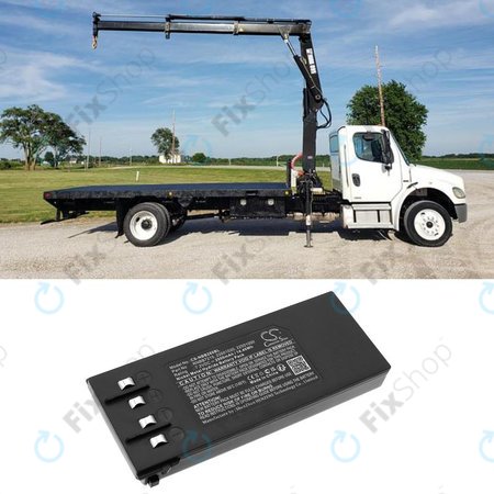 Akkumulátor Hiab 077 Hiduo, 088CL, 095, 2000mAh, Ni-MH, 7.2V, RNBB7215, 2.250.1000, HQ