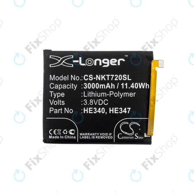 Nokia 7.1 - Akkumulátor HE340 3000mAh HQ