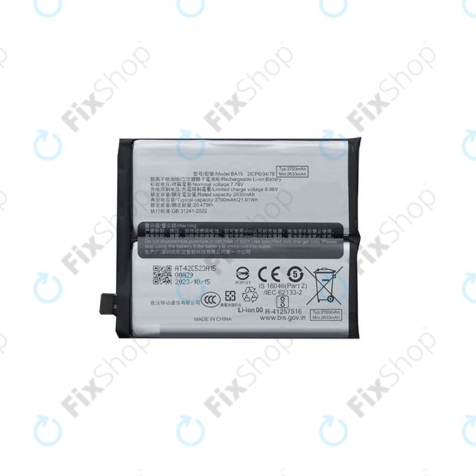 Vivo X100 Pro - Akkumulátor BA15 5400mAh