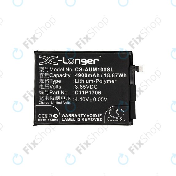 Akkumulátor Asus Zenfone Max Pro M1 ZB602KL, 4900mAh, Li-Pol, 3.85V, 0B200-02870200, HQ