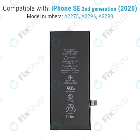 Apple iPhone SE (2nd Gen 2020) - Akkumulátor 1821mAh FixPremium