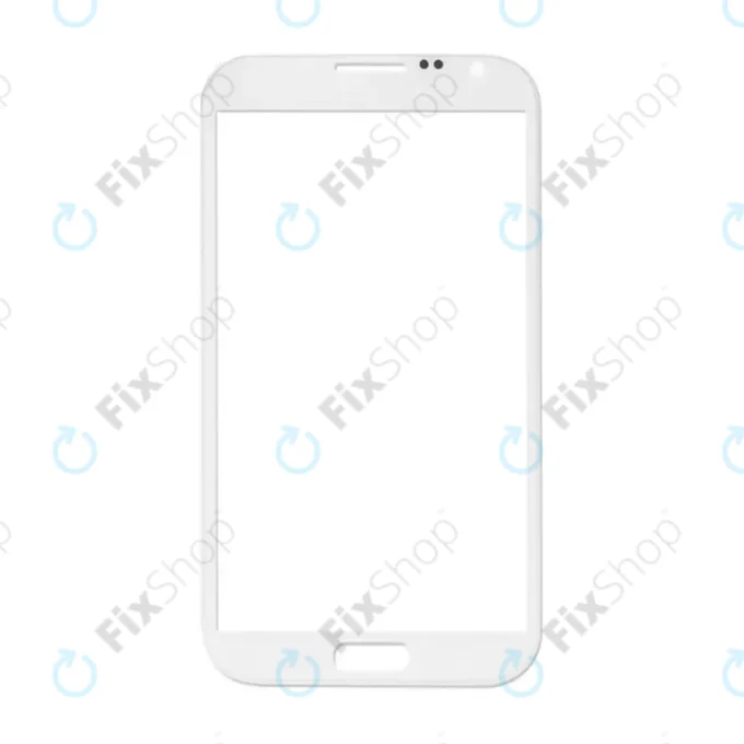 Samsung Galaxy Note 2 N7100 - Érintőüveg (White)