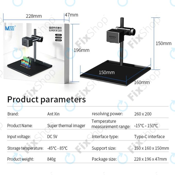 MaAnt 3D Super IR Cam - Hőkamera