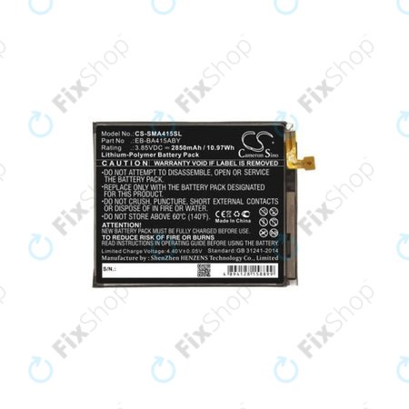 Samsung Galaxy A41 A415F - Akkumulátor EB-BA415ABY 2850mAh HQ