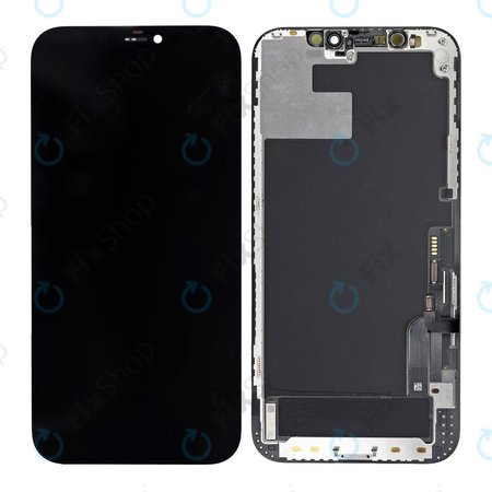 Apple iPhone 12, 12 Pro - LCD Kijelző + Érintőüveg + Keret TFT