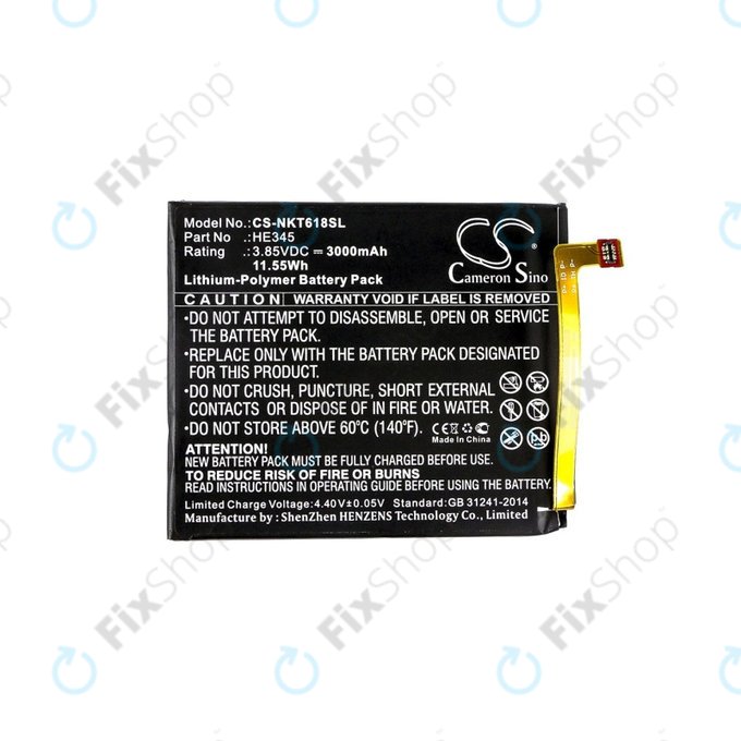 Nokia 6.1 - Akkumulátor HE345 3000mAh HQ
