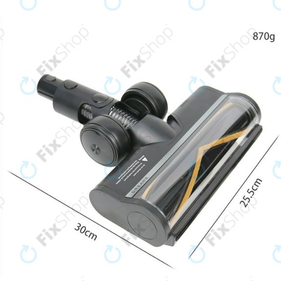 Görgőkefés fej, Fekete ehhez Xiaomi Dreame R10, R20, R30, T20, T30