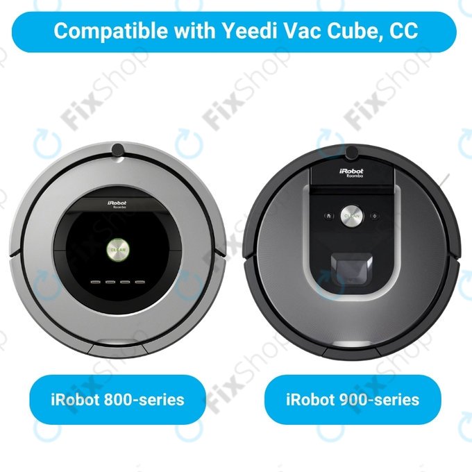 Pótalkatrész készletiRobot Roomba 800, 900-series (2 pár főkefe, 4x Szűrő, 4x Oldalkefe)