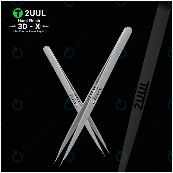 Precíziós csipesz, 3D-X kézi megmunkálású, 2UUL TW02
