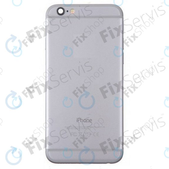 Apple iPhone 6S - Hátsó Ház (Space Gray)