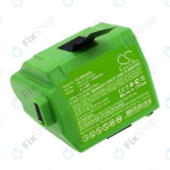 iRobot Roomba S9,S9+ - Akkumulátor ABL-B, 4650994 Li-Ion 14.4V 3300mAh HQ