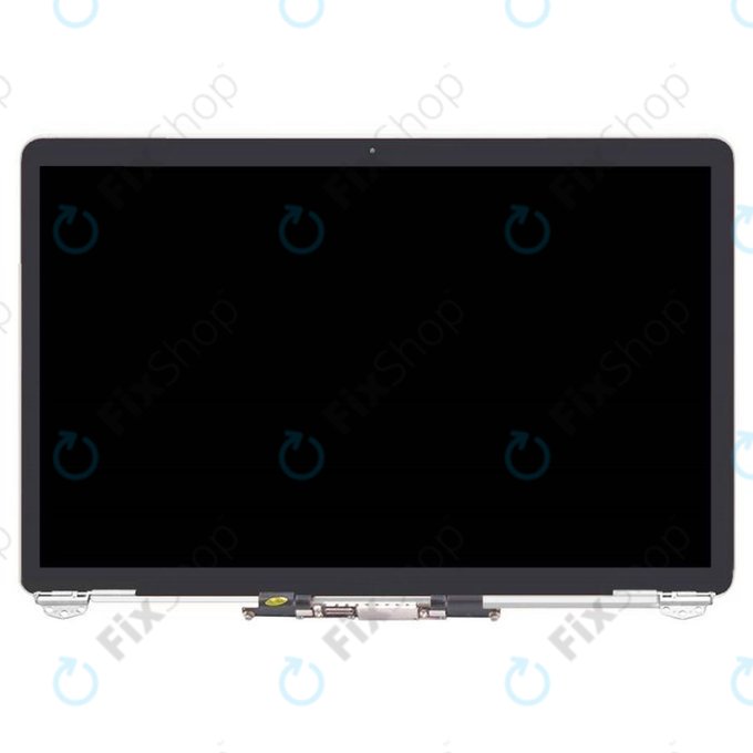 Apple MacBook Air 13" A1932 (2018) - LCD Kijelző + Előlapi Üveg + Fedőlap (Silver) Refurbished