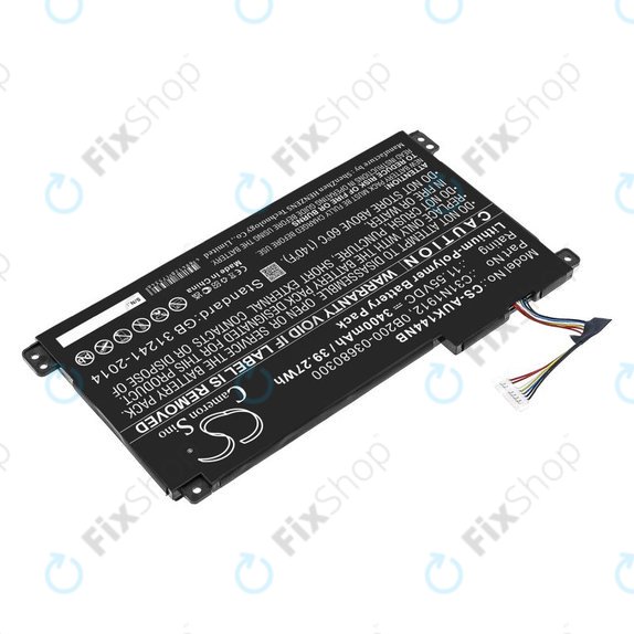 Akkumulátor Asus Vivobook 14, E510, 3400mAh, Li-Pol, 11.55V, C31N1912, HQ