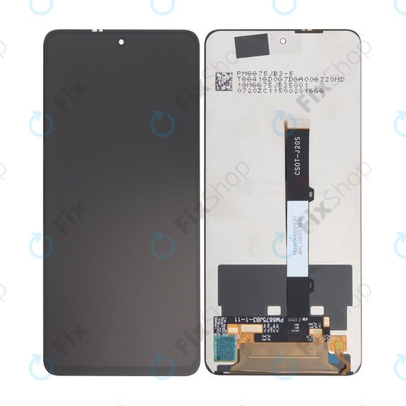Xiaomi Redmi Note 9 Pro 5G M2007J17C - LCD Kijelző + Érintőüveg TFT