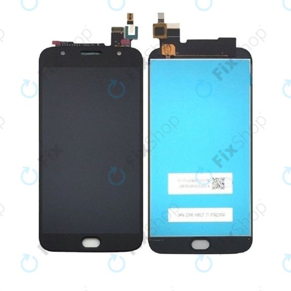 Motorola Moto G5S Plus XT1805 - LCD Kijelző + Érintőüveg (Black) TFT