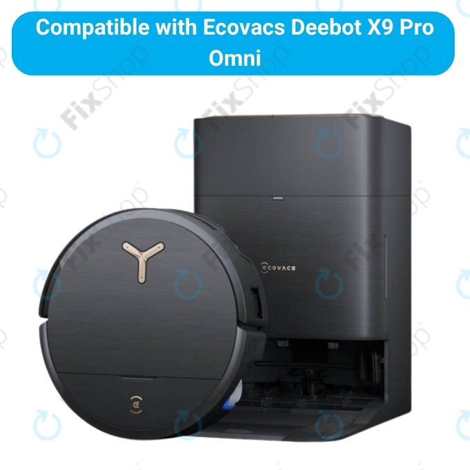 Pótalkatrész készletEcovacs Deebot X9 Pro Omni (1x Főkefe, 2x Szűrő, 2x Oldalkefe, 2x Felmosórongy, 2x Porzsák)
