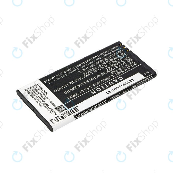 Akkumulátor Nokia Lumia 730, 2200mAh, Li-Ion, 3.8V, BL-T5A, HQ