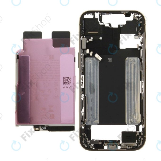 Középső keret akkumulátorral | iPhone 17 Air | Gold | ZD076-00718 | Genuine Apple