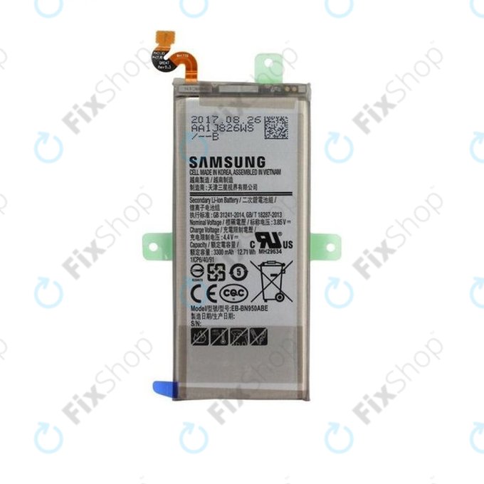 Samsung Galaxy Note 8 N950FD - Akkumulátor EB-BN950ABE, EB-BN950ABA 3300mAh - GH82-15090A Genuine Service Pack