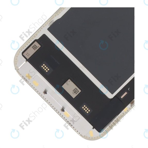 Kijelző Soft OLED 120Hz iPhone 15 Pro, Érintőüveg kerettel, FixPremium