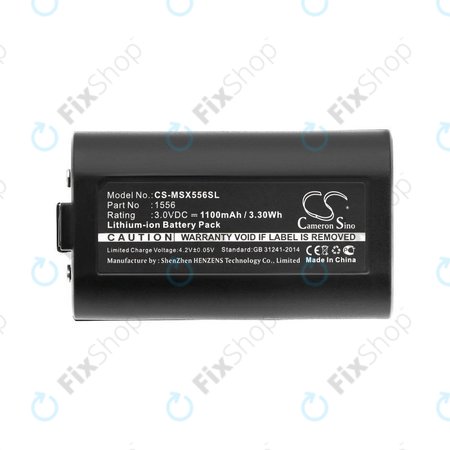 Akkumulátor Microsoft Xbox One Wireless Controller, Xbox One S, X, Elite Controller, 1556, 1100mAh, Li-Ion, 3V, 1556, HQ