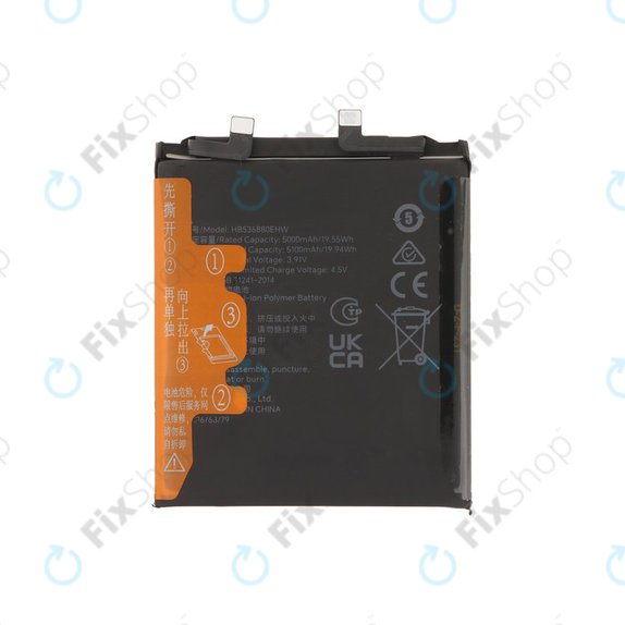 Akkumulátor Honor Magic5 Pro PGT-N19, 5100mAh, HB536880EHW, Genuine Service Pack