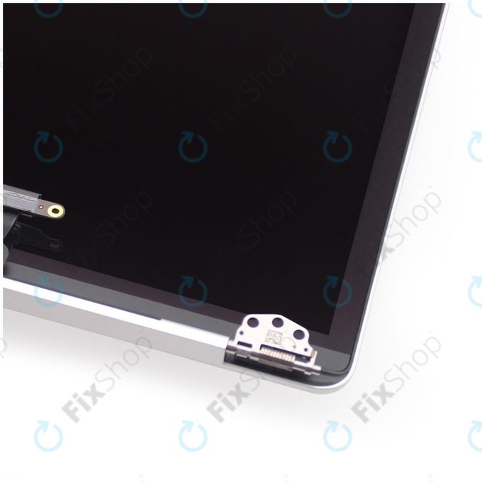 Apple MacBook Pro 13" A1989 (2018 - 2019) - LCD Kijelző + Előlapi Üveg + Fedőlap (Silver) Refurbished
