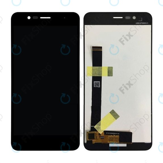Asus Zenfone 3 Max ZC520TL - LCD Kijelző + Érintőüveg (Black) TFT