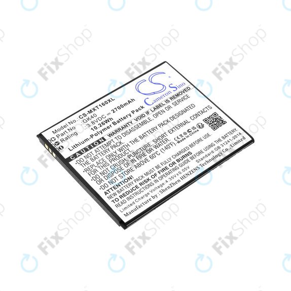 Motorola Moto E4 XT1761 - Akkumulátor GK40 2700mAh HQ