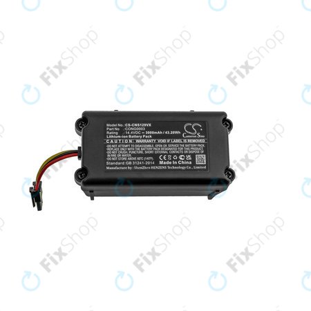 Cecotec Conga 1290, 1390, 1490, 1590 - Akkumulátor CONG0003 Li-Ion 14.4V 3000mAh HQ