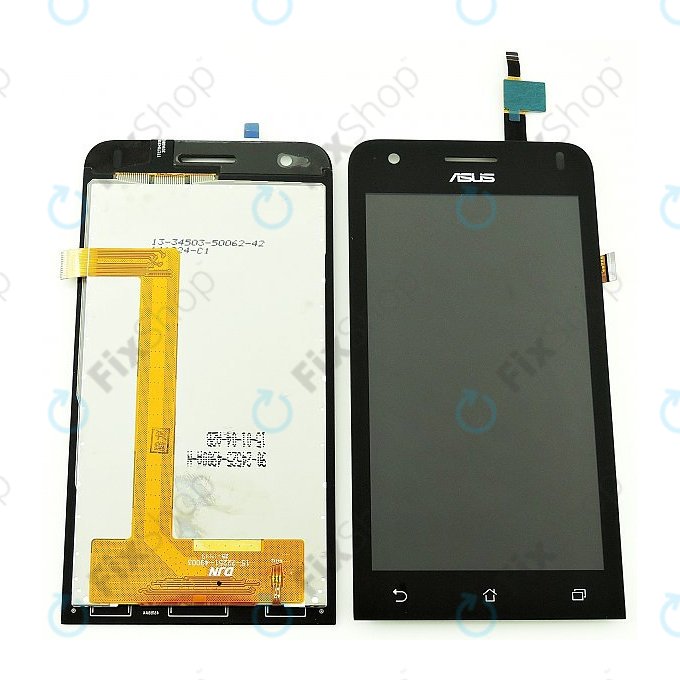 Asus Zenfone C ZC451CG - LCD Kijelző + Érintőüveg + Keret (Black) TFT