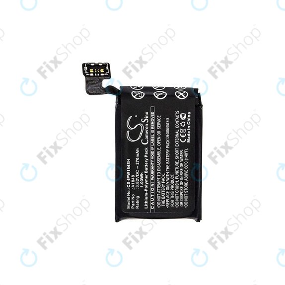 Apple Watch 3 38mm - Akkumulátor A1848 (GPS + Cellular Version) 270mAh HQ