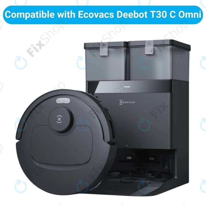 Pótalkatrész készletEcovacs Deebot T30C Omni (2x Főkefe, 4x Szűrő, 4x Oldalkefe, 8x Felmosórongy, 4x Porzsák)