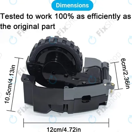 iRobot Roomba e-series, i-series, j-series - Kerék Motorral (Jobb)