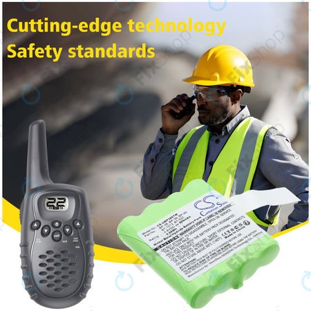 Akkumulátor Uniden Gmr1048-2ck, 600mAh, Ni-MH, 4.8V, 21-1926, HQ