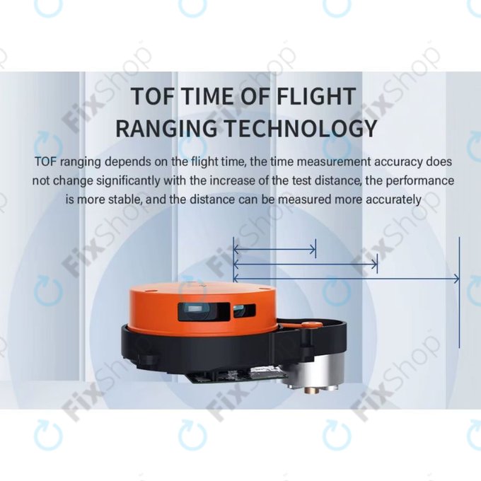 Xiaomi Roborock S4 Max, S5, S5 Max, S6, S6 MaxV, S6 Pure, S7, Mijia 1S - Lézeres Távolságérzékelő