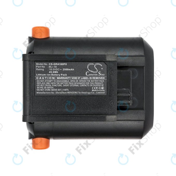 Akkumulátor Gardena Accu Hedge, Accujet, Comfortcut Li-18, Easycut, Trimmer Easycut Li-18, 2500mAh, Li-Ion, 18V, BLi-18, HQ