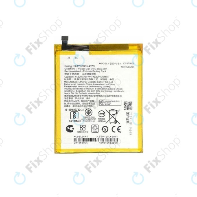 Asus Zenfone 4 Max ZC520KL (X00HD) - Akkumulátor C11P1609 4120mAh
