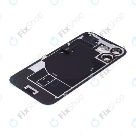 Apple iPhone 16 Plus - Hátsó üveg + Kamera lencse + Fémlemez + Magsafe mágnes (Ultramarine)